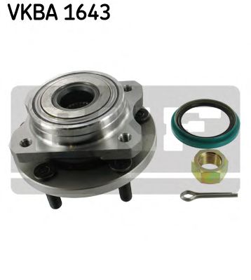 SKF vkba1643 -  Комплект подшипника ступицы колеса