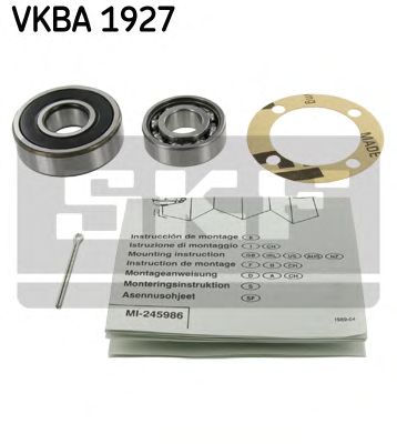 SKF vkba1927 -  Комплект подшипника ступицы колеса