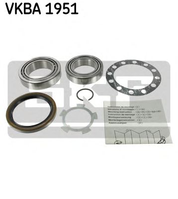 SKF vkba1951 -  Комплект подшипника ступицы колеса