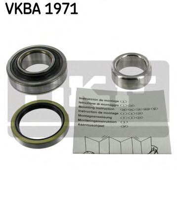 SKF vkba1971 -  Комплект подшипника ступицы колеса