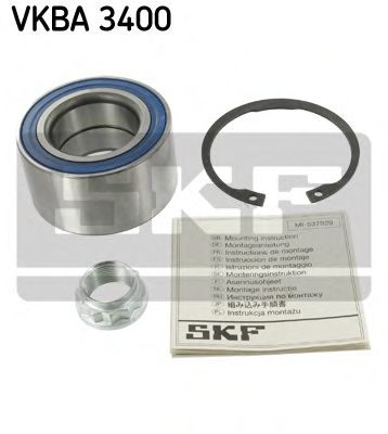 SKF vkba3400 -  Комплект подшипника ступицы колеса