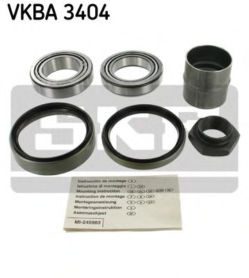 SKF vkba3404 -  Комплект подшипника ступицы колеса