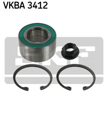 SKF vkba3412 -  Комплект подшипника ступицы колеса