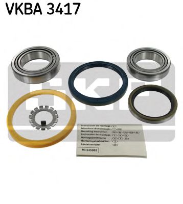 SKF vkba3417 -  Комплект подшипника ступицы колеса