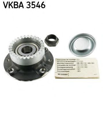 SKF vkba3546 -  Комплект подшипника ступицы колеса