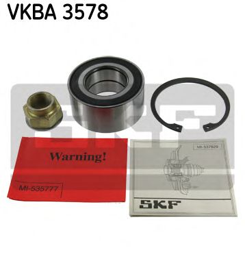 SKF vkba3578 -  Комплект подшипника ступицы колеса
