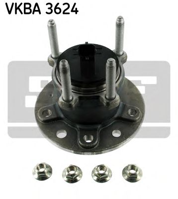 SKF vkba3624 -  Комплект подшипника ступицы колеса