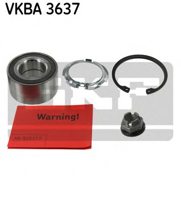 SKF vkba3637 -  Комплект подшипника ступицы колеса