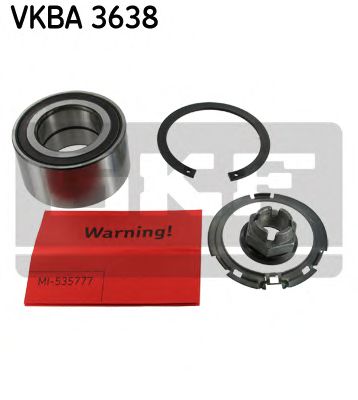 SKF vkba3638 -  Комплект подшипника ступицы колеса