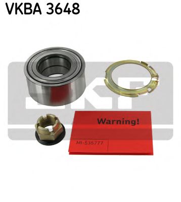 SKF vkba3648 -  Комплект подшипника ступицы колеса