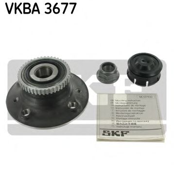 SKF vkba3677 -  Комплект подшипника ступицы колеса
