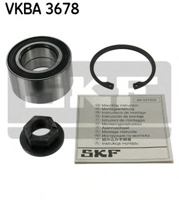 SKF vkba3678 -  Комплект подшипника ступицы колеса