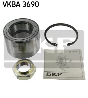SKF vkba3690 -  Комплект подшипника ступицы колеса