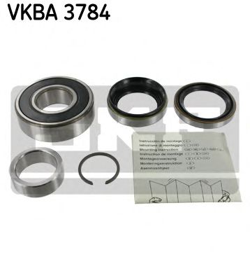 SKF vkba3784 - Комплект подшипника ступицы колеса