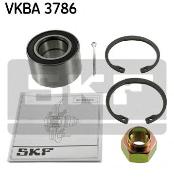 SKF vkba3786 -  Комплект подшипника ступицы колеса