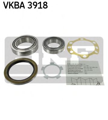 SKF vkba3918 -  Комплект подшипника ступицы колеса