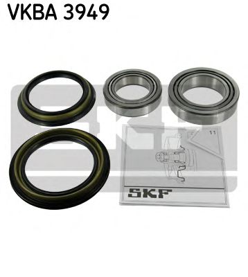 SKF vkba3949 -  Комплект подшипника ступицы колеса