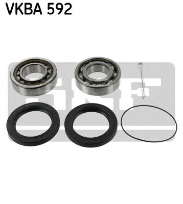 SKF vkba592 -  Комплект подшипника ступицы колеса