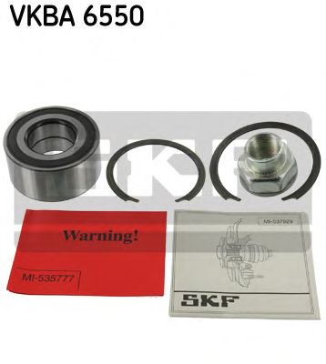 SKF vkba6550 -  Комплект подшипника ступицы колеса