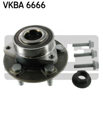 SKF vkba6666 -  Комплект подшипника ступицы колеса