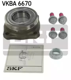 SKF vkba6670 -  Комплект подшипника ступицы колеса