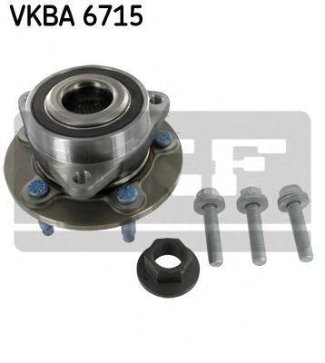 SKF vkba6715 -  Комплект подшипника ступицы колеса