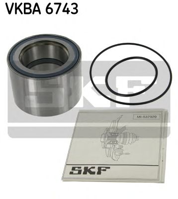 SKF vkba6743 -  Комплект подшипника ступицы колеса