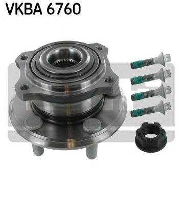 SKF vkba6760 -  Комплект подшипника ступицы колеса