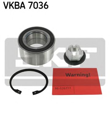 SKF vkba7036 -  Комплект подшипника ступицы колеса