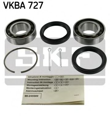 SKF vkba727 - Комплект подшипника ступицы колеса