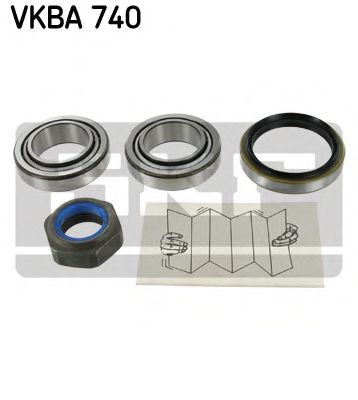 SKF vkba740 -  Комплект подшипника ступицы колеса