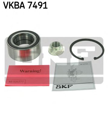 SKF vkba7491 -  Комплект подшипника ступицы колеса