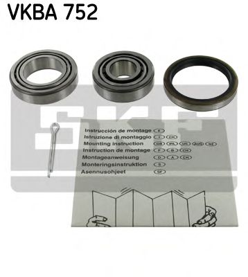 SKF vkba752 -  Комплект подшипника ступицы колеса