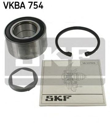 SKF vkba754 -  Комплект подшипника ступицы колеса