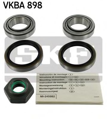 SKF vkba898 - Комплект подшипника ступицы колеса