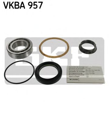 SKF vkba957 - Комплект подшипника ступицы колеса