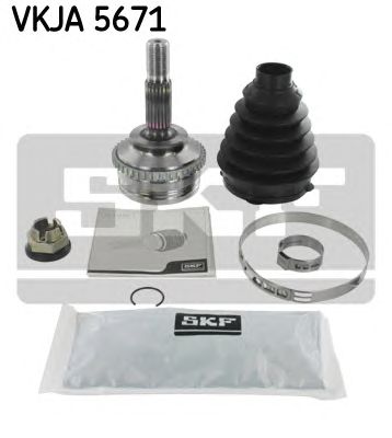 SKF vkja5671 -  Шарнирный комплект, приводной вал