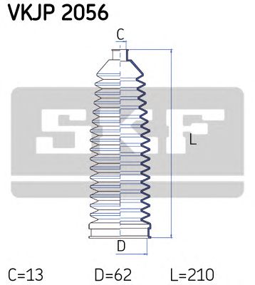 SKF vkjp2056 -  Комплект пыльника, рулевое управление