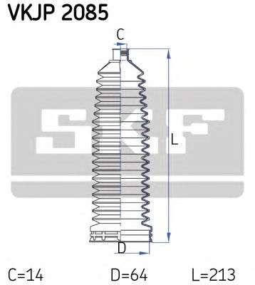 SKF vkjp2085 -  Комплект пыльника, рулевое управление