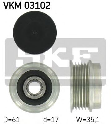 SKF vkm03102 -  Механизм свободного хода генератора