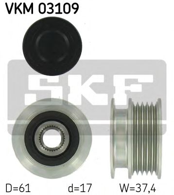 SKF vkm03109 -  Механизм свободного хода генератора