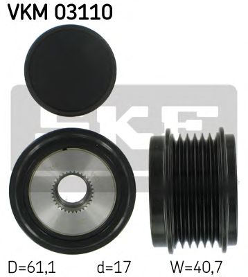SKF vkm03110 -  Механизм свободного хода генератора
