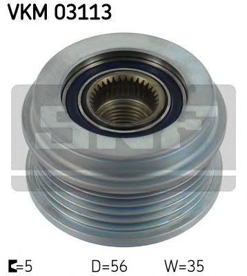 SKF vkm03113 -  Механизм свободного хода генератора