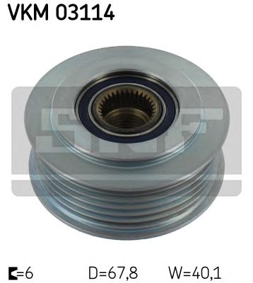 SKF vkm03114 -  Механизм свободного хода генератора