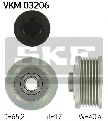 SKF vkm03206 -  Механизм свободного хода генератора