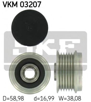 SKF vkm03207 -  Механизм свободного хода генератора