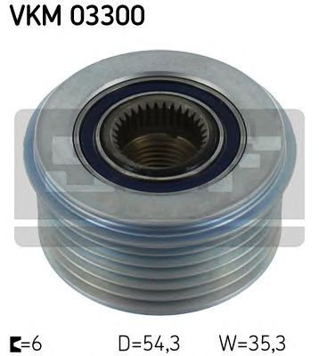 SKF vkm03300 -  Механизм свободного хода генератора