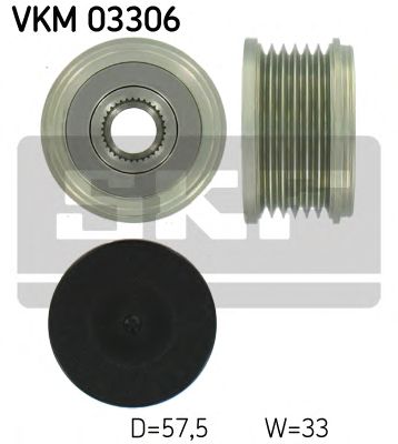 SKF vkm03306 -  Механизм свободного хода генератора