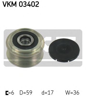 SKF vkm03402 -  Механизм свободного хода генератора