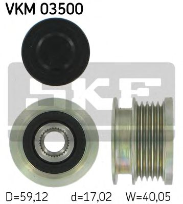 SKF vkm03500 -  Механизм свободного хода генератора